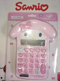 マイメロディ　電卓　2009 お花 希少 マイメロディ 電卓 2009 お花 平成レトロ - メルカリ