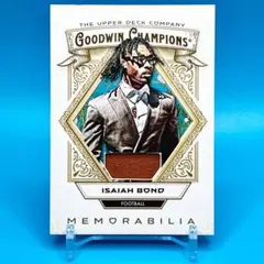 ISAIAH BOND アイザイア・ボンド NFL 実使用ジャージカード