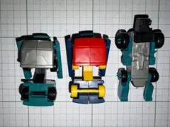 森永 MORINAGA 食玩 変形ロボットフィギュア 3種セット