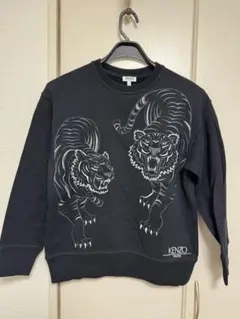 KENZO 刺繍パーカー XS 黒『最終値段』