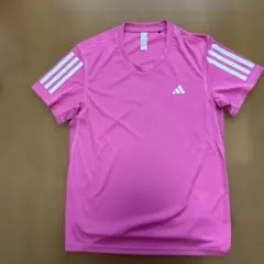 adidas ピンク 半袖Tシャツ s