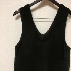 秋色　深緑✴︎サロペット　Mサイズのサムネイル