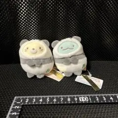 すみっコぐらし　てのりぬいぐるみ パンダ　ねこ　とかげ　セット
