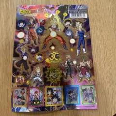 ドラゴンボールZ 30周年記念ステッカー　シール