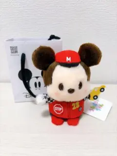 【SA限定・タグ付き】うるぽちゃちゃん ミッキー ぬいぐるみ レーサーのサムネイル