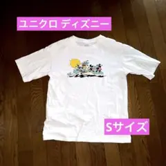 UT ディズニー ミッキー アンド フレンズ サーフィン ホワイトTシャツ S