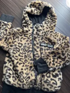 WAM WAM ヒョウ柄フリースジャケット