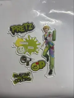AMPTAK×COLORS ぷりっつ アクリルスタンド