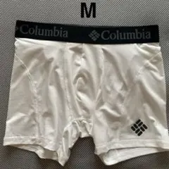 Columbiaボクサーパンツ　ロング丈　メッシュ素材　Mサイズ相当　ホワイトのサムネイル