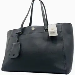 美品✨トリーバーチ トートバッグ ビジネスバッグ ブラック レザー A4 肩掛け