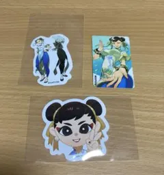 スト6 ステッカー　春麗　3枚