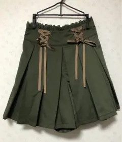 アクシーズファム 編み上げキュロット