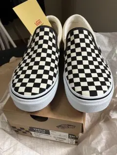 VANS チェック柄スリッポン 9H