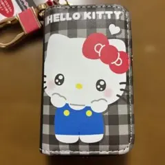 スマートキーケース フェイス ハローキティ ＢＫ【 ブラック 】・未使用