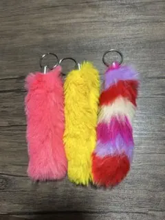 しっぽキーホルダー