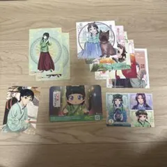薬屋のひとりごと ポストカード、イラストカード、ステッカーグッズセットアニメイト