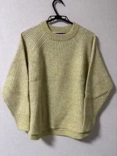 lilasic ニット イエロー グリーン