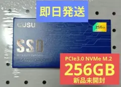 【新品未開封】 M.2 2280 NVMe SSD 256GB PCIe3.0