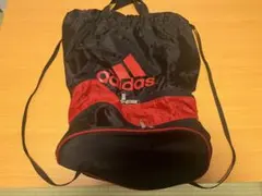 adidas  アディダス　ボールバッグ・シューズバッグ 黒/赤