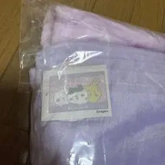ちいかわデザイン ブランケット 紫