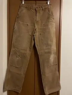 【90-00s‼️】Carhartt ダブルニー ワークパンツ 32x34