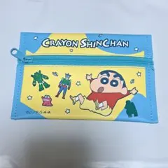 クレヨンしんちゃん フラットポーチ 小物入れ
