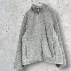 UNIQLO ユニクロ ファーリーフリースフルジップジャケット グレー M