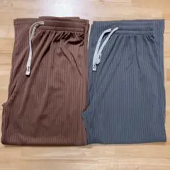 DARKANGEL ダークエンジェル イージーパンツ ブラウン グレー セット