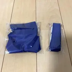 【新品未開封】アルコールジェル携帯用 撥水ポシェット ネイビー（ベルト付）のサムネイル
