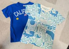 graniph＆BREEZEまとめ買い2枚セット130サイズTシャツ　中古　男子のサムネイル