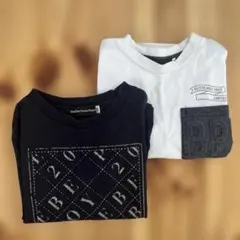 べべ　カットソー　男の子　95 長袖　Tシャツ　2枚セット