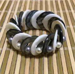 シェル&パール ブレスレット&ピアス