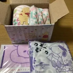新品未使用　プーさんマグカップ＆タオル　おまけミニタオル2枚セット