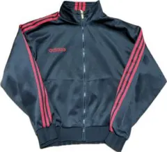 90s adidas　vintage トラックジャケット　ジャージ　ブラック