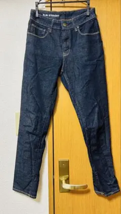 無印良品 スリムストレートデニム 22サイズ