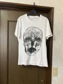 alexander mcqueen スカル ドクロ 騙し絵 tシャツのサムネイル