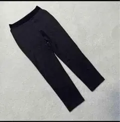 ユニクロ レギンスパンツ ブラックレー ヨン混S