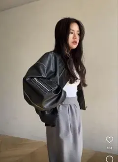 完売◆シールームリン エコレザーBIGライダース◆美品 お 手頃 価格ファッション - 完売◇シールームリン エコレザーBIG