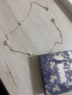Dior パール　ゴールドネックレスのサムネイル