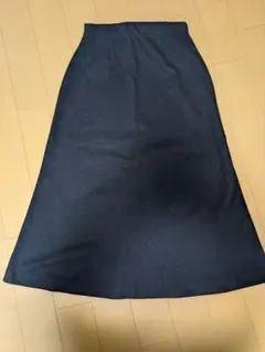 ユニクロUNIQLO スカート ネイビー S レディース