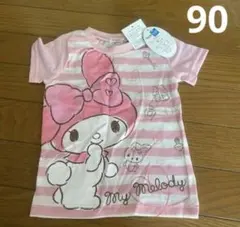 新品90 サンリオ　半袖Tシャツ　マイメロのサムネイル