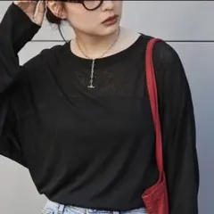 新品　tシャツ 「スマートウォッシュ」フローティ シアートップス