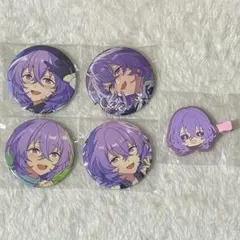 あんスタ ユメ 缶バッジ 前髪クリップ