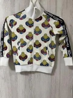 カラフルキャラクター柄パーカー