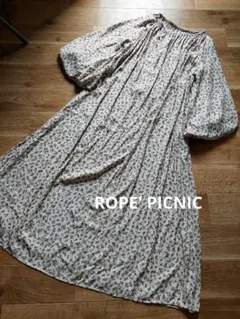 【ROPE' PICNIC】 七分丈 2wayロングワンピース