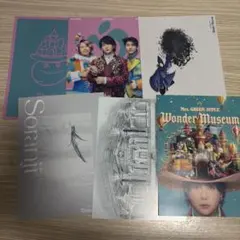 K.Mrs. GREEN APPLE Wonder museum ポストカード