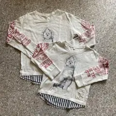 キッズ　ロングTシャツ　130㎝&110㎝