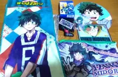 ヒロアカ　デク　極楽湯　緑谷出久　タオル　僕のヒーローアカデミア