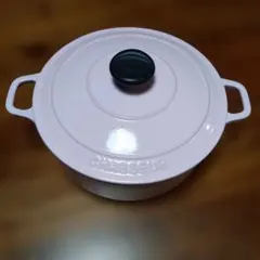 シャスール 両手鍋 22cm ピンクのサムネイル