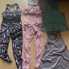 ヨガウェア6点セット